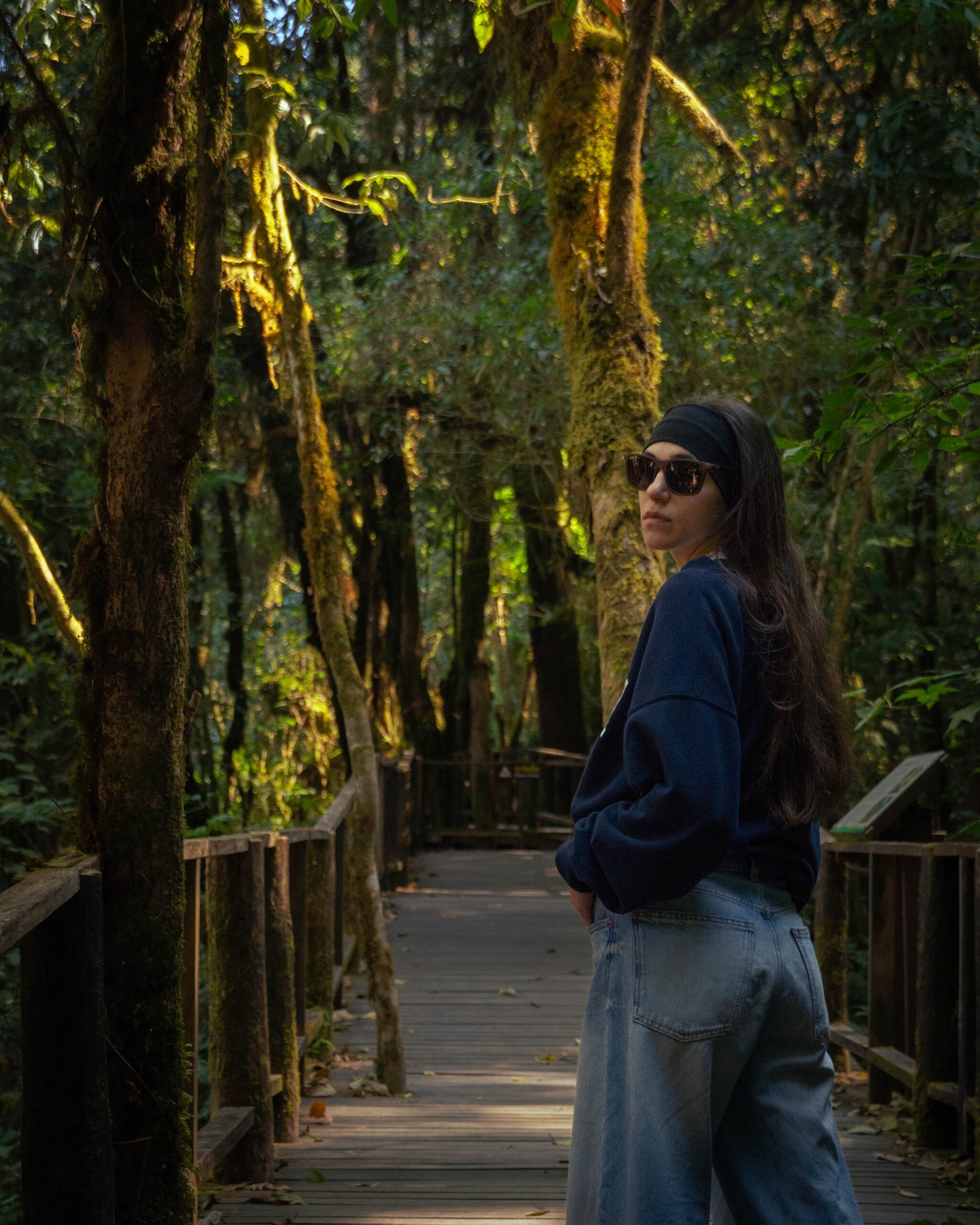 Ang Ka Nature Trail – górski szlak przez mgliste, zielone lasy tropikalne w Parku Narodowym Doi Inthanon w północnej Tajlandii